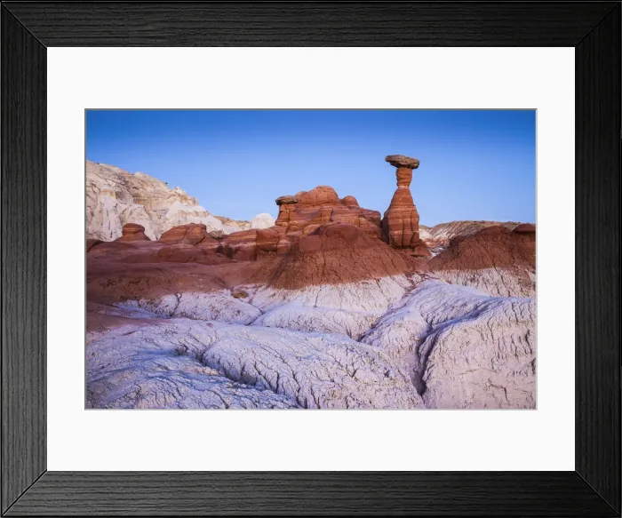 Framed Print : The Toadstools, Paria Rimrocks, Utah, USA Framed Print : The Toadstools, Paria Rimrocks, Utah, USA