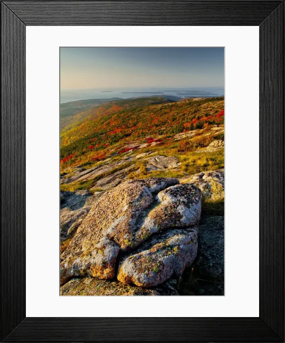 Framed Print : Mt. Cadillac in Autumn, Acadia National Park, Maine, USA Framed Print : Mt. Cadillac in Autumn, Acadia National Park, Maine, USA
