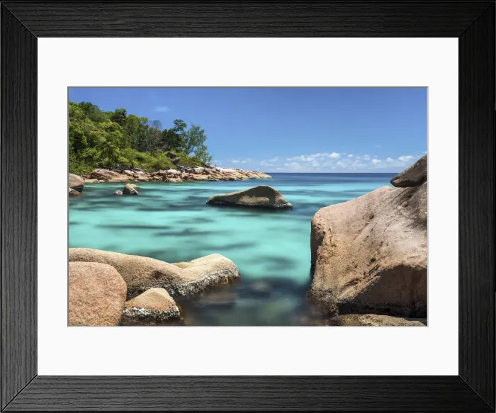 Framed Print : Anse Lazio Beach, Praslin, Seychelles Framed Print : Anse Lazio Beach, Praslin, Seychelles