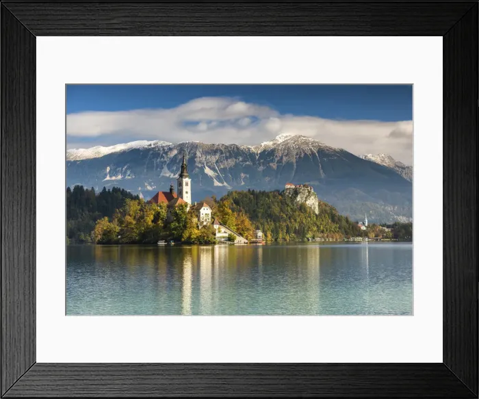 Framed Print : Lake Bled with Assumption of Marys Pilgrimage Church, Slovenia, Europe Framed Print : Lake Bled with Assumption of Marys Pilgrimage Church, Slovenia, Europe