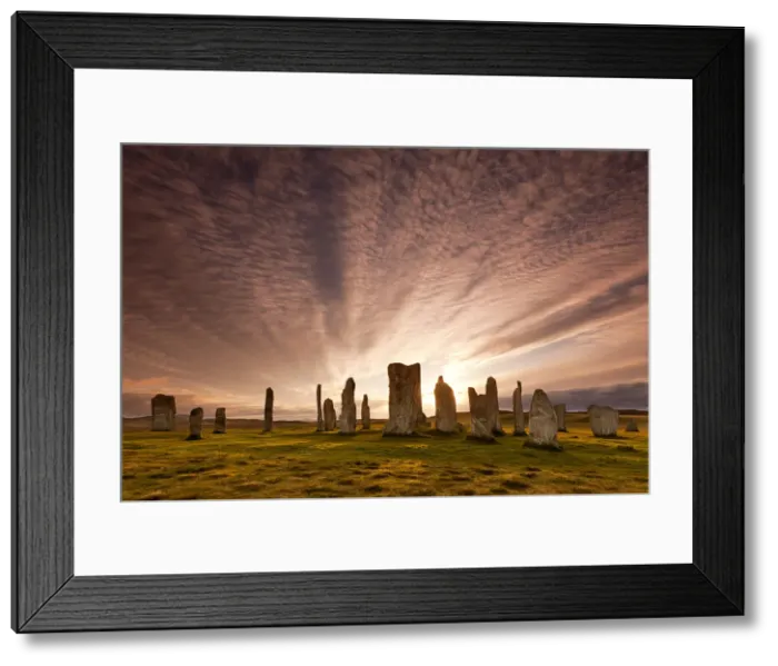 Framed Print : Callanish Standing Stones, Isle of Lewis, Outer Hebrides, Scotland Framed Print : Callanish Standing Stones, Isle of Lewis, Outer Hebrides, Scotland