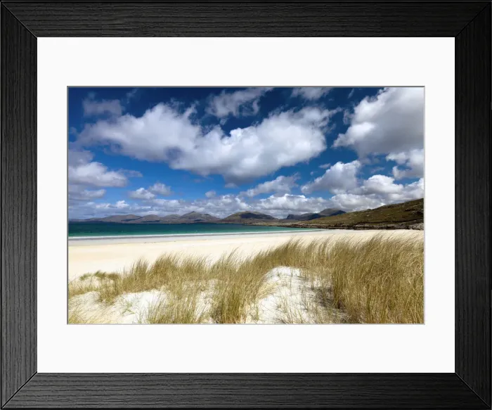 Framed Print : Luskentyre Beach, Isle of Harris, Outer Hebrides, Scotland Framed Print : Luskentyre Beach, Isle of Harris, Outer Hebrides, Scotland