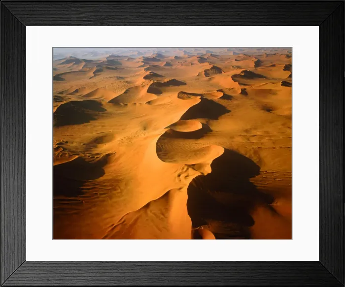 Framed Print : Aerial View of Sand Dunes, Sossusvlei, Namibia, Africa Framed Print : Aerial View of Sand Dunes, Sossusvlei, Namibia, Africa