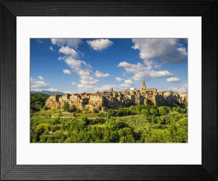 Framed Print : Pitigliano, Tuscany, Italy Framed Print : Pitigliano, Tuscany, Italy