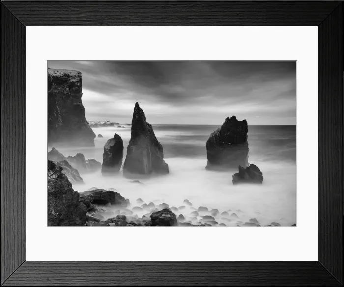 Framed Print : Sea Stacks, Reykjanes, Iceland