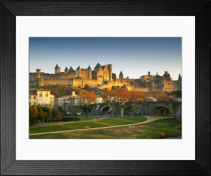 Framed Print : Carcassonne, Languedoc, France Framed Print : Carcassonne, Languedoc, France