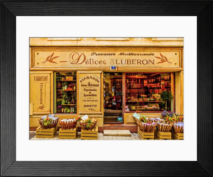 Framed Print : Provence Shop, Saint Remy de Provence, France Framed Print : Provence Shop, Saint Remy de Provence, France