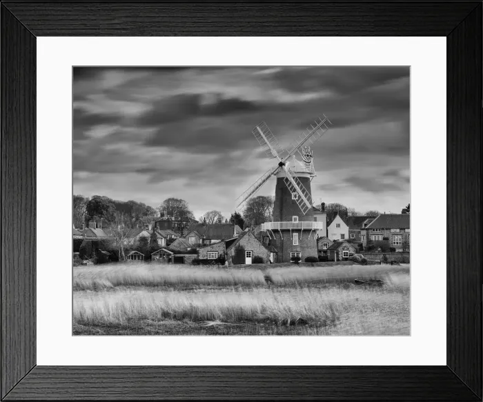 Framed Print : Cley Mill, Cley, Norfolk, England Framed Print : Cley Mill, Cley, Norfolk, England
