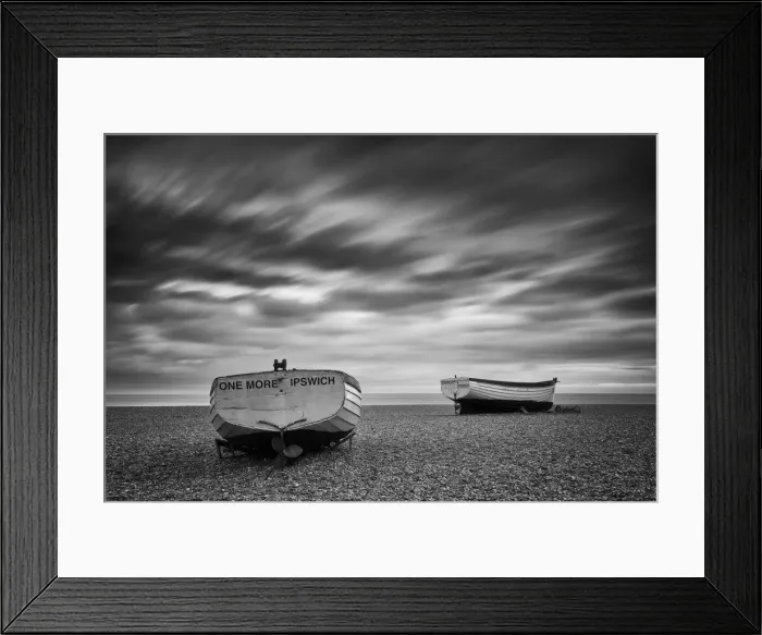 Framed Print : Fishing Boats, Aldeburgh, Suffolk, England