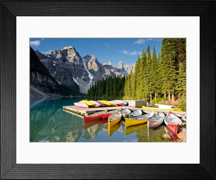 Framed Print : Valley of the Ten Peaks & Moraine Lake, Banff National Park, Alberta, Canada Framed Print : Valley of the Ten Peaks & Moraine Lake, Banff National Park, Alberta, Canada