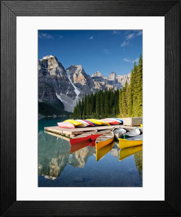Framed Print : Valley of the Ten Peaks & Moraine Lake, Banff National Park, Alberta, Canada Framed Print : Valley of the Ten Peaks & Moraine Lake, Banff National Park, Alberta, Canada