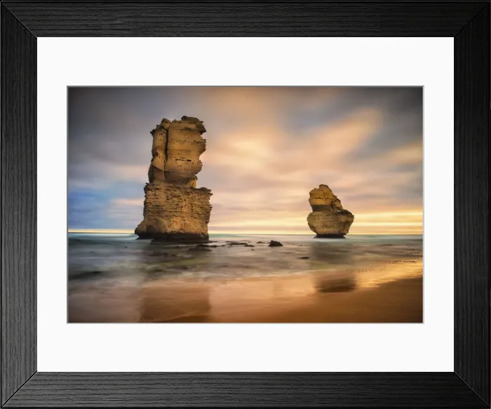 Framed Print : Gibson Beach Sea Stacks, Great Ocean Road, Australia