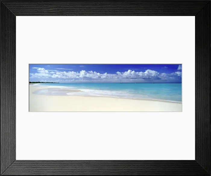 Framed Print : Deserted Beach, Barbuda, Caribbean, West Indies Framed Print : Deserted Beach, Barbuda, Caribbean, West Indies