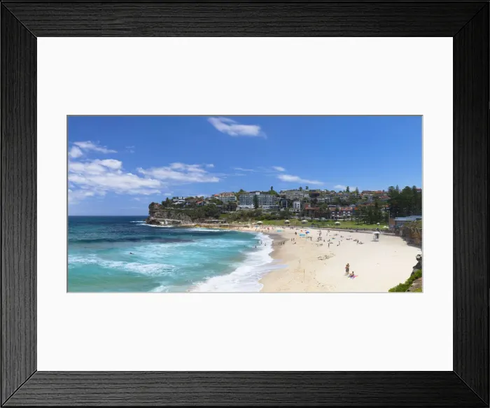 Framed Print : Bronte Beach, Sydney, New South Wales, Australia Framed Print : Bronte Beach, Sydney, New South Wales, Australia