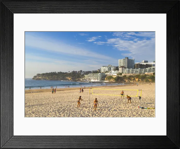 Framed Print : Bondi Beach, Sydney, New South Wales, Australia Framed Print : Bondi Beach, Sydney, New South Wales, Australia