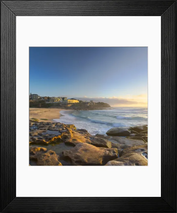 Framed Print : Tamarama Beach at sunrise, Sydney, New South Wales, Australia