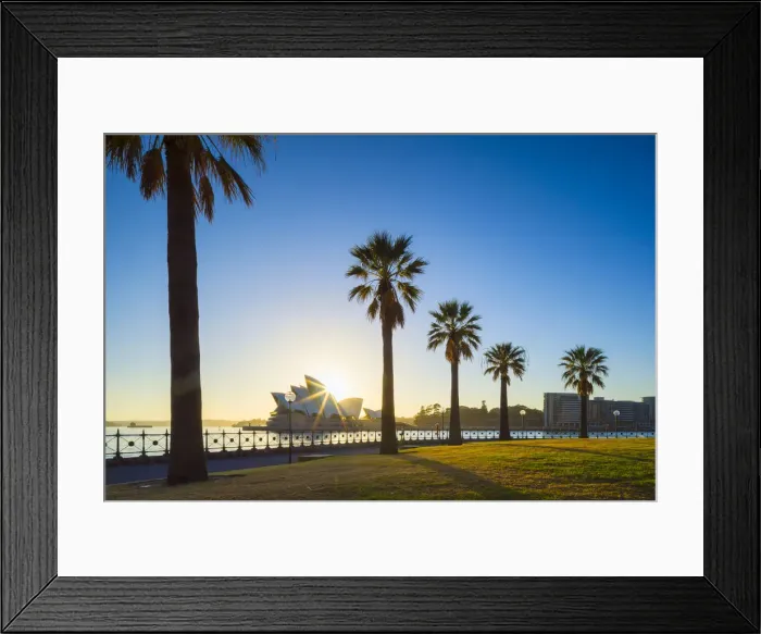 Framed Print : Sydney Opera House at sunrise, Sydney, New South Wales, Australia Framed Print : Sydney Opera House at sunrise, Sydney, New South Wales, Australia