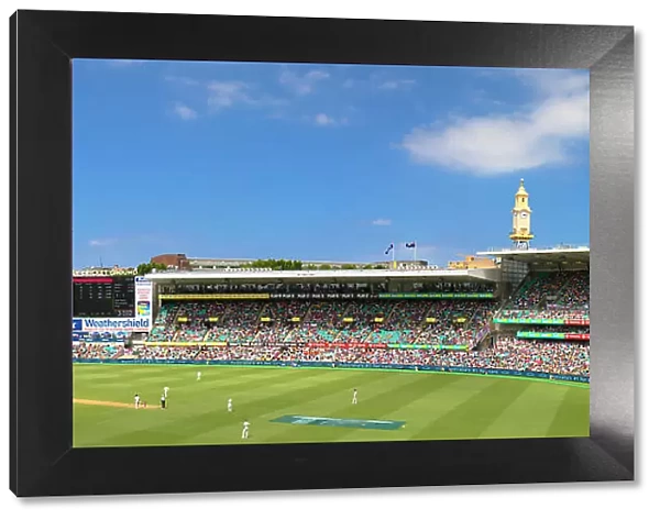 Test cricket match at Sydney Cricket Ground, Sydney, New South Wales, Australia