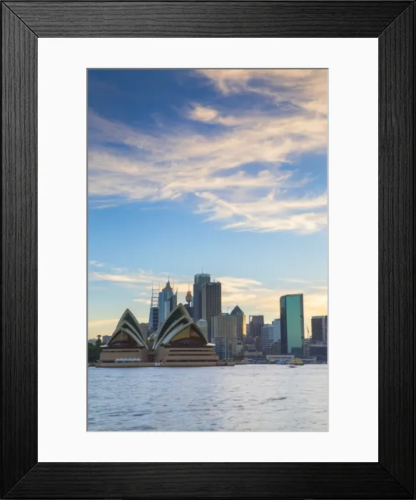 Framed Print : View of skyline, Sydney, New South Wales, Australia Framed Print : View of skyline, Sydney, New South Wales, Australia