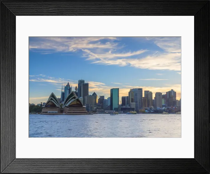 Framed Print : View of skyline, Sydney, New South Wales, Australia Framed Print : View of skyline, Sydney, New South Wales, Australia