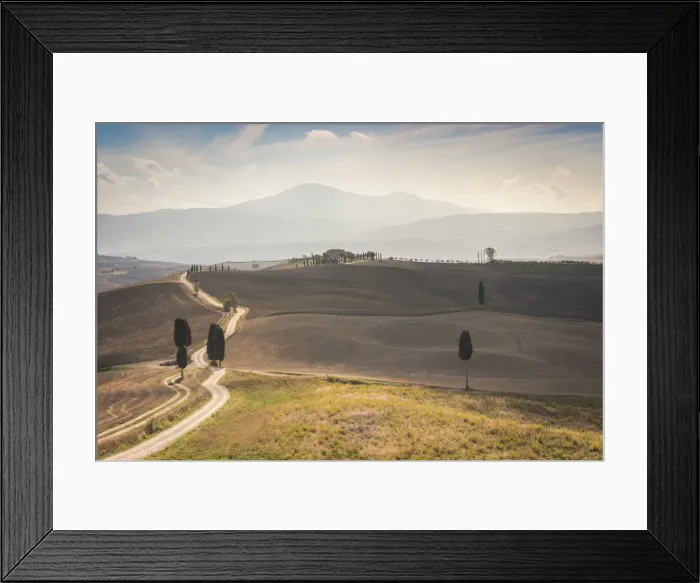 Framed Print : Podere Terrapille, Pienza, Val d Orcia, Tuscany, Italy