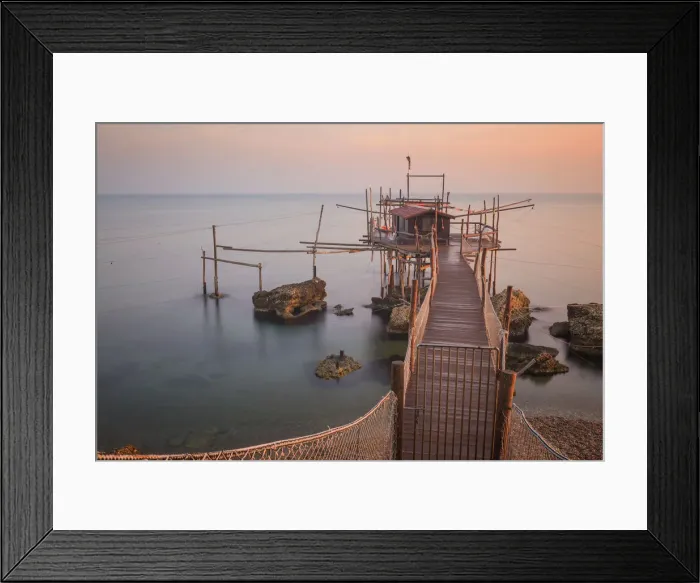 Framed Print : Trabocco di Punta Torre, Rocca San Giovanni, Chieti, Abruzzo, Italy, Europe Framed Print : Trabocco di Punta Torre, Rocca San Giovanni, Chieti, Abruzzo, Italy, Europe
