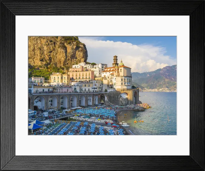 Framed Print : Atrani, Amalfi Coast, Salerno Province, Campania, Italy Framed Print : Atrani, Amalfi Coast, Salerno Province, Campania, Italy