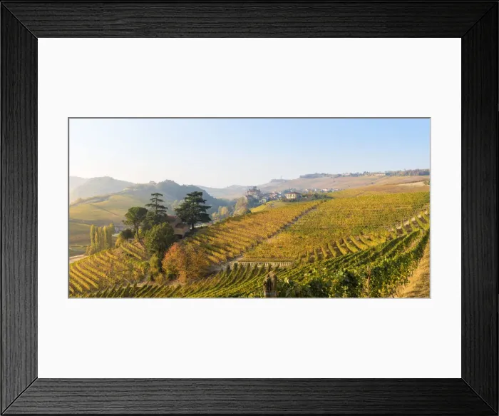 Framed Print : Barolo, Cuneo Province, Piedmont, Italy Framed Print : Barolo, Cuneo Province, Piedmont, Italy
