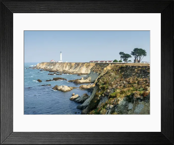 Framed Print : Point Arena Lighthouse, Point Arena, Mendocino County, California Framed Print : Point Arena Lighthouse, Point Arena, Mendocino County, California