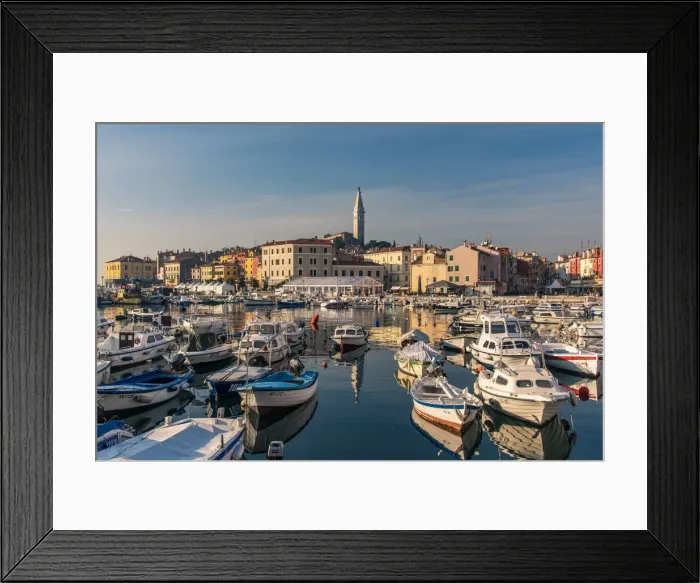 Framed Print : Rovinj - Rovigno, Istria, Croatia Framed Print : Rovinj - Rovigno, Istria, Croatia