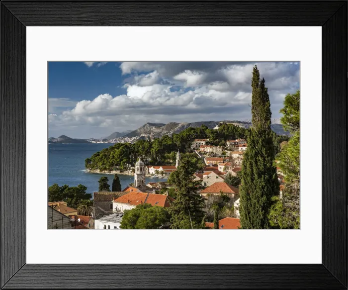 Framed Print : Cavtat, Croatia Framed Print : Cavtat, Croatia