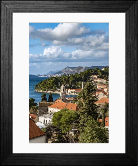 Framed Print : Cavtat, Croatia Framed Print : Cavtat, Croatia