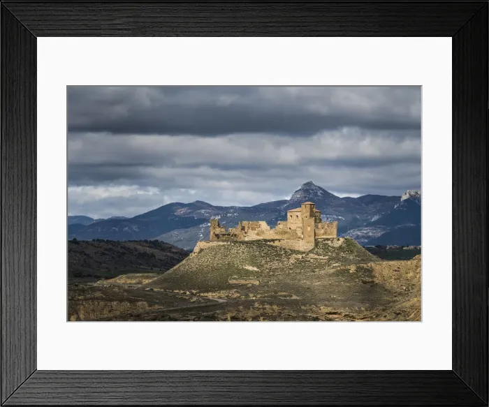 Framed Print : Montearagon castle, Huesca, Aragon, Spain Framed Print : Montearagon castle, Huesca, Aragon, Spain