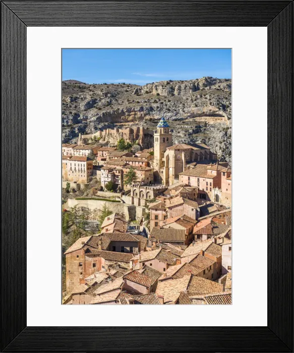 Framed Print : Albarracin, Teruel, Aragon, Spain Framed Print : Albarracin, Teruel, Aragon, Spain