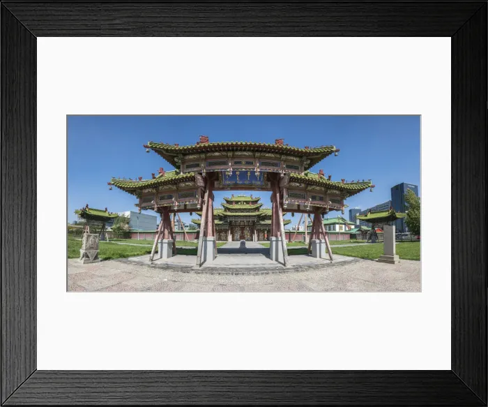 Framed Print : Temples of the Winter Palace of the Bogd Khan. Ulan Bator, Mongolia Framed Print : Temples of the Winter Palace of the Bogd Khan. Ulan Bator, Mongolia