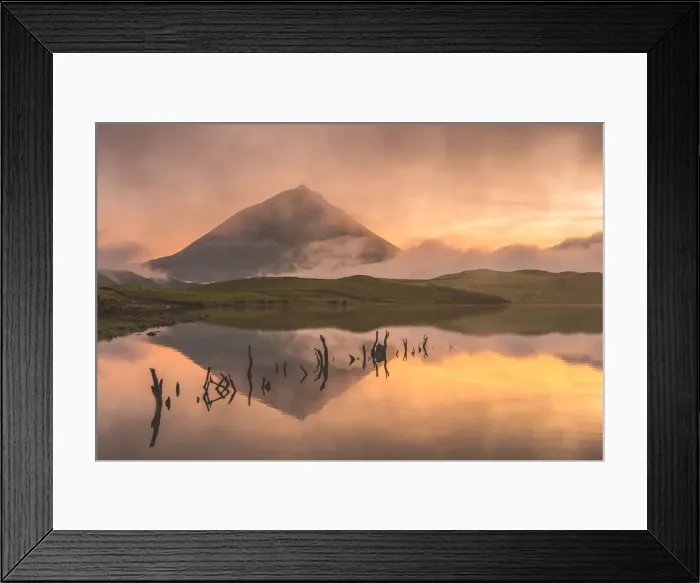 Framed Print : Sunset at Lagoa do Capitao, Pico Island, Azores, Portugal Framed Print : Sunset at Lagoa do Capitao, Pico Island, Azores, Portugal