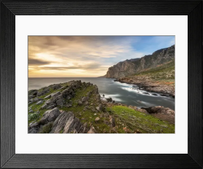 Framed Print : Sunset in Punta Libeccio, Marettimo, Egadi island, Trapani, Sicily, Italy, Europe Framed Print : Sunset in Punta Libeccio, Marettimo, Egadi island, Trapani, Sicily, Italy, Europe