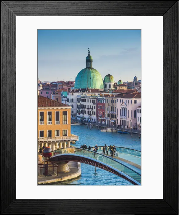 Framed Print : The Constitution Bridge over the Grand Canal, Venice, Veneto, Italy Framed Print : The Constitution Bridge over the Grand Canal, Venice, Veneto, Italy