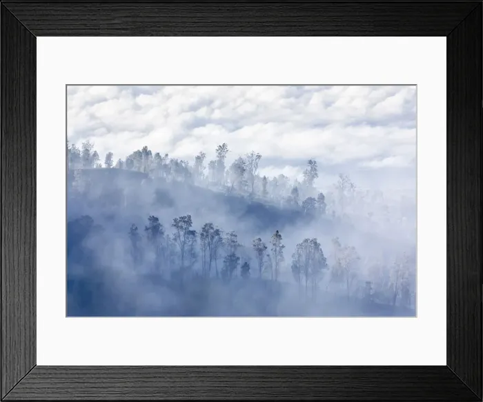 Framed Print : Sulfur mist, Ijen crater, Eastern Giava Island, Indonesia Framed Print : Sulfur mist, Ijen crater, Eastern Giava Island, Indonesia