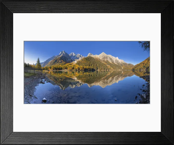 Framed Print : Antholzer see in the Antholz valley, South Tyrol, Bolzano, Italy Framed Print : Antholzer see in the Antholz valley, South Tyrol, Bolzano, Italy