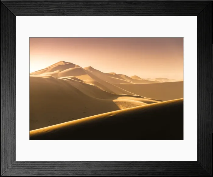 Framed Print : Walvis Bay, Namibia, Africa. Tourist. Sand dunes at sunset Framed Print : Walvis Bay, Namibia, Africa. Tourist. Sand dunes at sunset