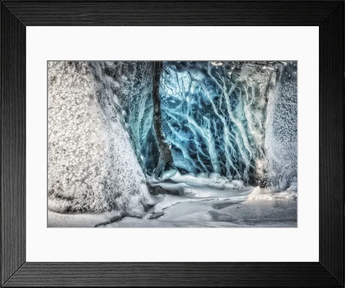 Framed Print : Ice details from an iceberg off Eastern Spitsbergen coast, Svalbard Framed Print : Ice details from an iceberg off Eastern Spitsbergen coast, Svalbard