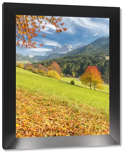 Funes Valley, Dolomites, province of Bolzano, South Tyrol, Italy