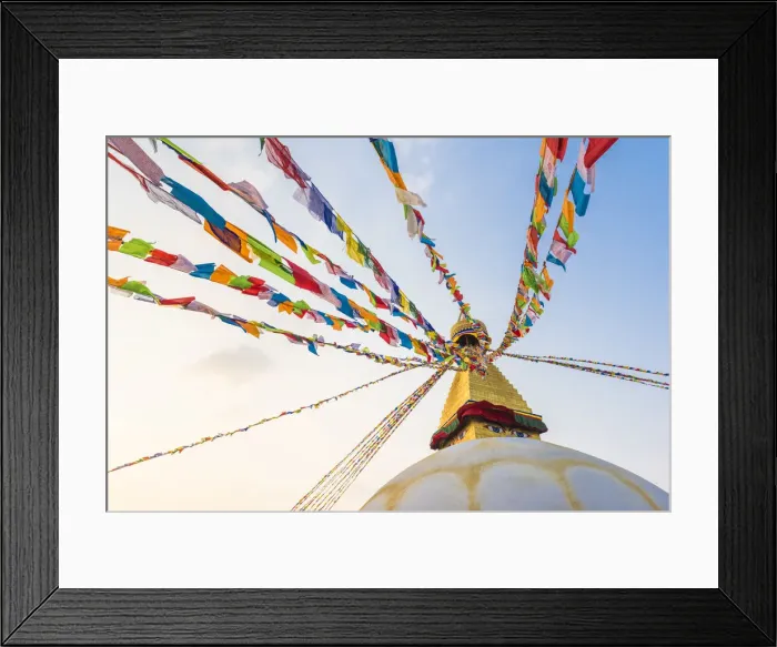 Framed Print : Stupa of Boudhnath, Katmandu, Nepal Framed Print : Stupa of Boudhnath, Katmandu, Nepal