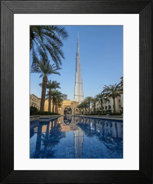 Framed Print : Burj Khalifa Skyscraper and Palace Downtown, Dubai, United Arab Emirates Framed Print : Burj Khalifa Skyscraper and Palace Downtown, Dubai, United Arab Emirates