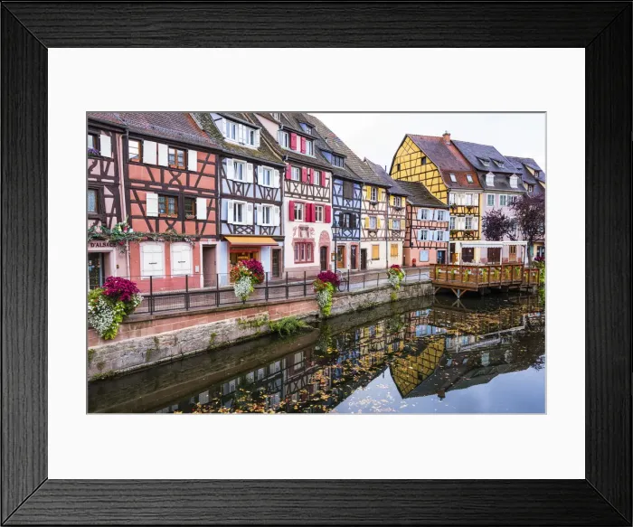 Framed Print : The Little Venice, Colmar, Alsatian Wine Route, France Framed Print : The Little Venice, Colmar, Alsatian Wine Route, France