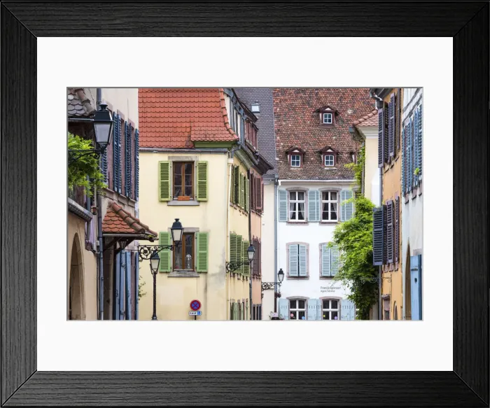 Framed Print : Colmar, Alsatian Wine Route, France Framed Print : Colmar, Alsatian Wine Route, France