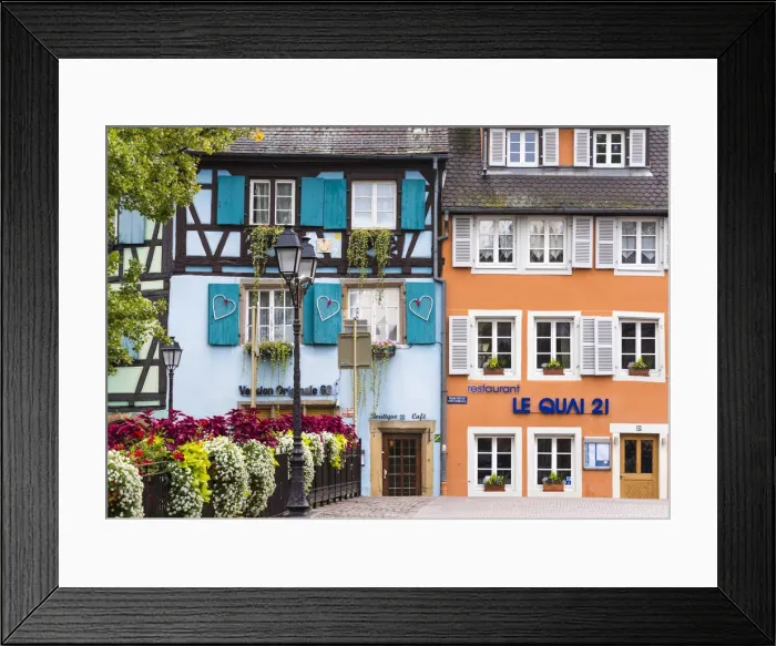 Framed Print : The Little Venice, Colmar, Alsatian Wine Route, France Framed Print : The Little Venice, Colmar, Alsatian Wine Route, France
