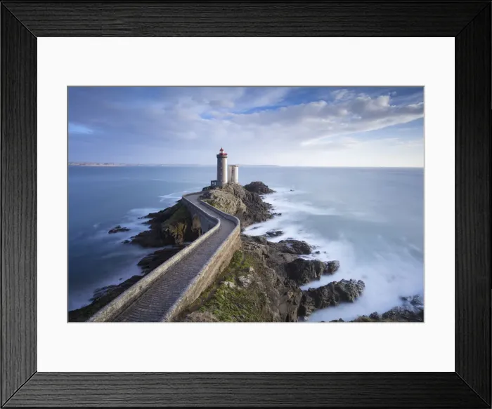 Framed Print : Petit Minou lighthouse, Plouzane, Brittany, France Framed Print : Petit Minou lighthouse, Plouzane, Brittany, France