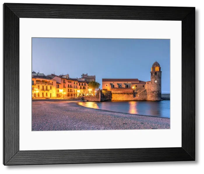 Framed Print : Collioure, Pyrenees-Orientales, France Framed Print : Collioure, Pyrenees-Orientales, France